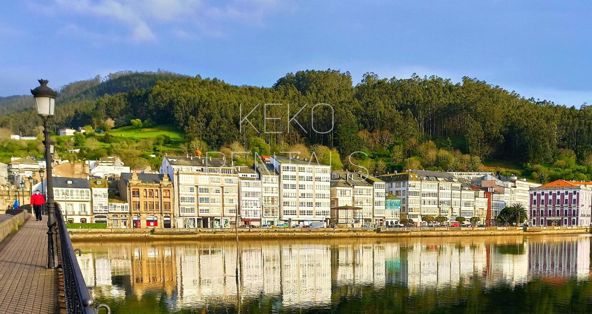 Viveiro Centro Con Parking Appartement Buitenkant foto