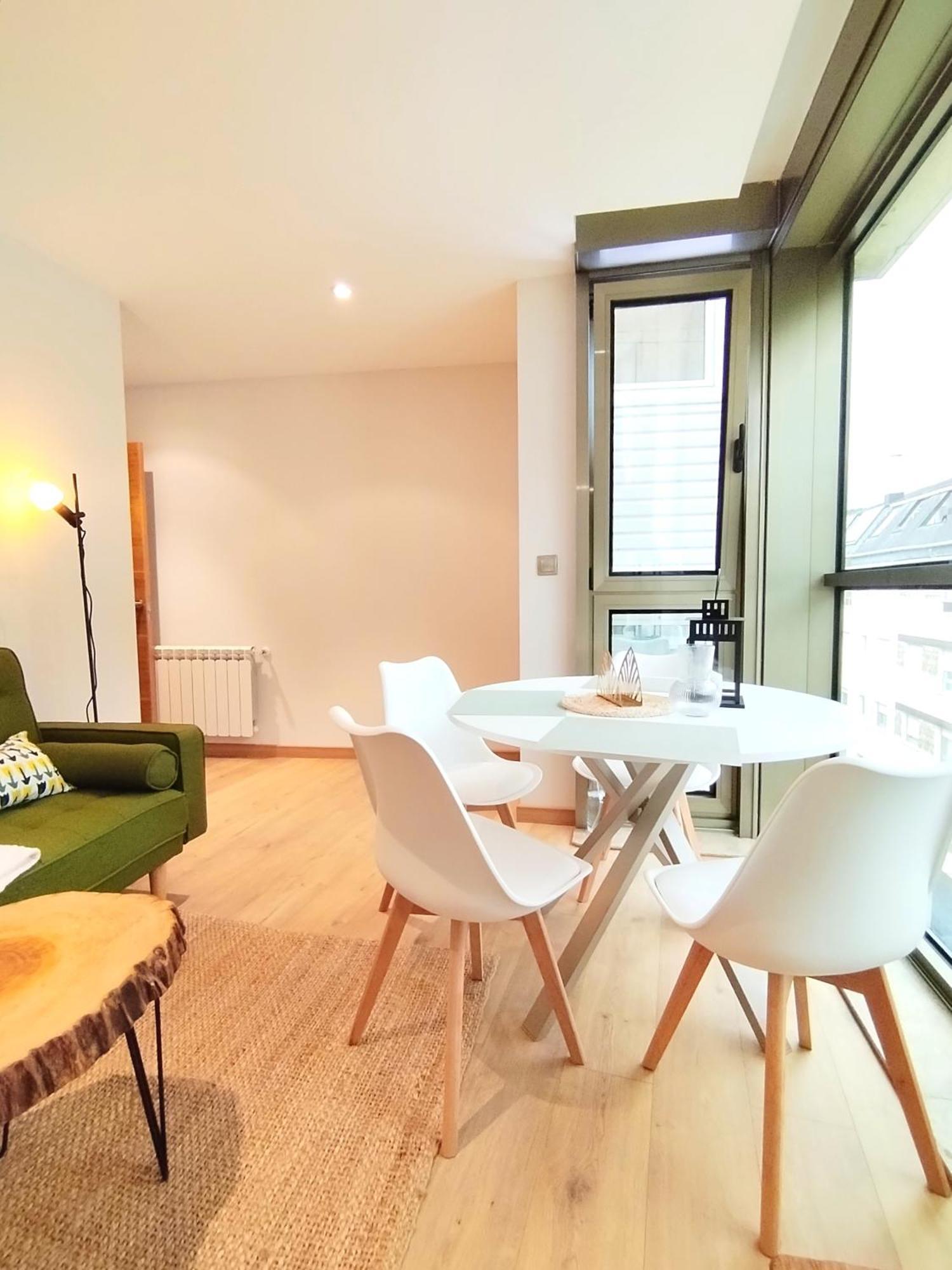 Viveiro Centro Con Parking Appartement Buitenkant foto
